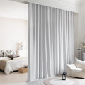Wall to Wall Room Divider Curtains by KNEOQIT