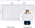 Bulletin Board, 35 x 17 1/2 inches Felt Board - Image 4