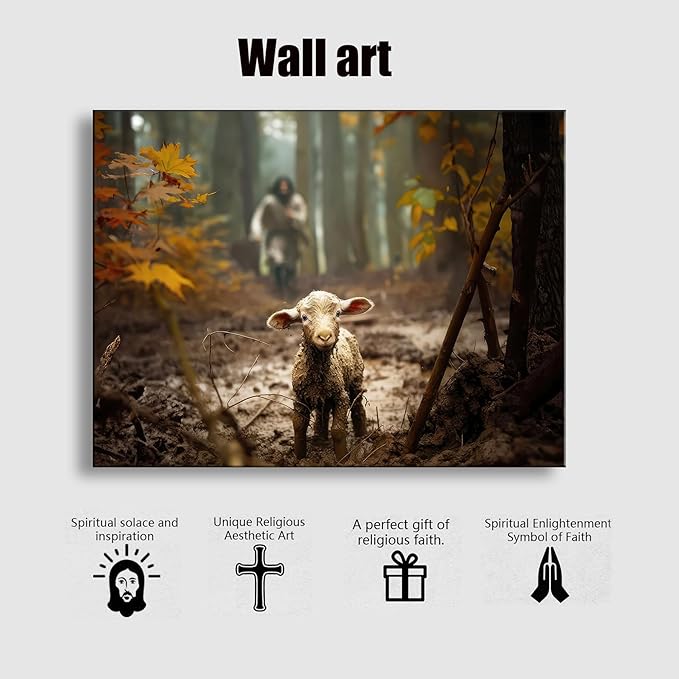 Ploceiny Extra large christian wall art - Image 4