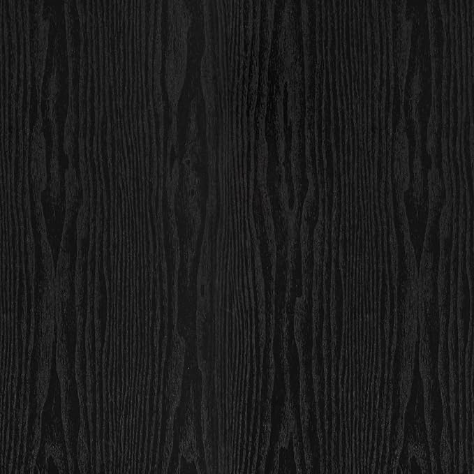 practicalWs Black Wood Wallpaper Peel and Stick 17.7 in x 236.2 in Wood - Image 8