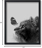 Poster Master Butterfly on Cat Print - Image 7