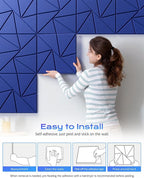 12 Pack Acoustic Panels, Sound Proof Foam Panels - Image 6