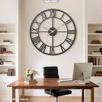 Pytha Sight Wall Clock Large for Living Room Decor, 18 Inch Decorative Silent - Image 8