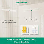 TokeShimi 30x36 Beveled Bathroom Mirror Frameless, Rectangle Bathroom Vanity - Image 6