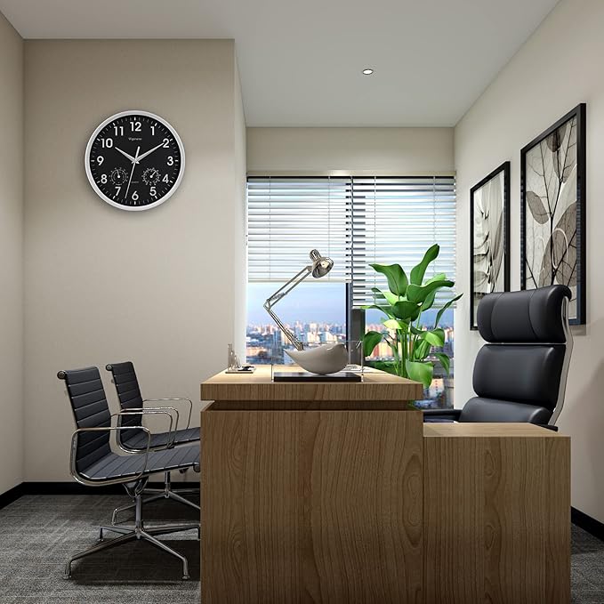 Wall Clock, Sweep Silent Movement Accurate Clocks - Image 6