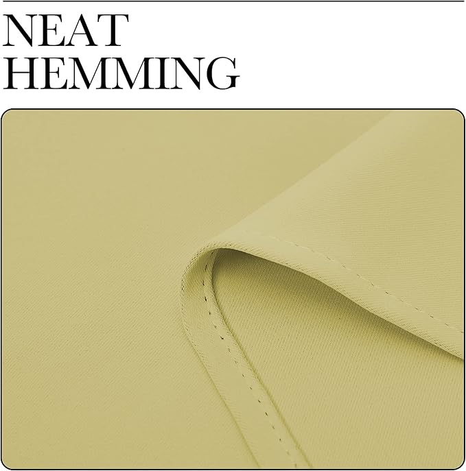 NICETOWN Window Curtain Panels, Thermal Insulated Solid Grommet Blackout - Image 7