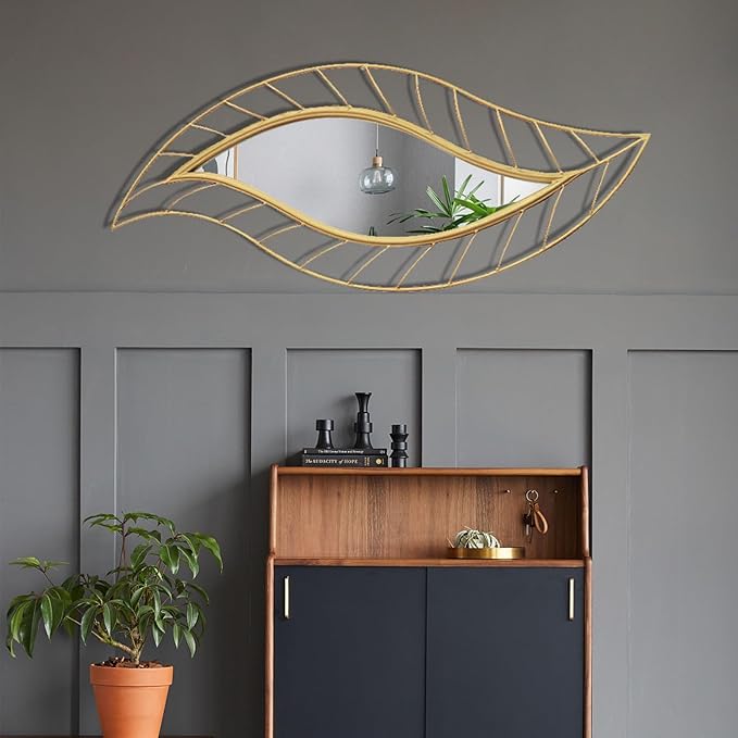 ironsmithn Leaf Teardrop Mirror - Image 8