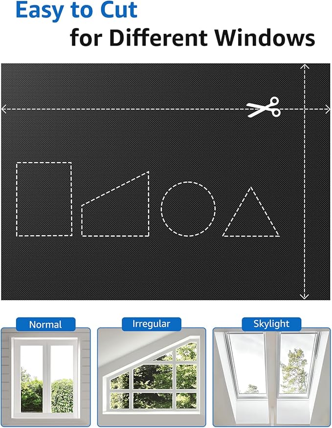 Sumobaby Blackout Curtains for Bedroom Portable 54"x64", No Drill Blackout - Image 4