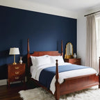 Yancorp 16"x120" Matte Gray Blue Peel and Stick Wallpaper Removable Contact - Image 5