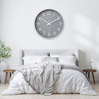 HZDHCLH Wall Clocks Battery Operated, Wall Clock Gray, 14 inch Wall Clock - Image 8