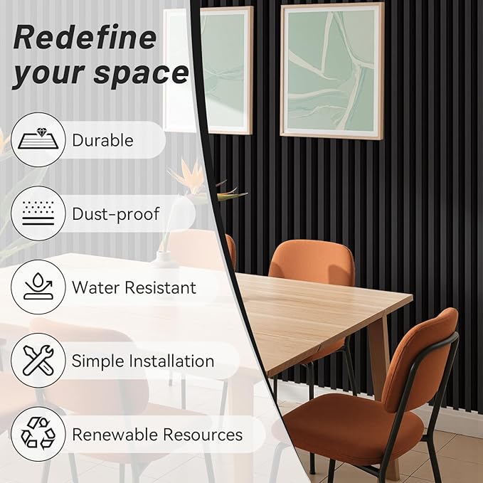 WPC Slat Wall Paneling, Accent Slat Wall Paneling - Image 6