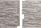 EverStone Canyon Ridge Faux Stone Panel, 45 3/4"W x 24 1/2"H x 1 1/4"D - Image 8