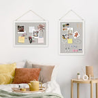 DOLLAR BOSS Cork Boards with Linen 2-Pack 16''X 12'' Cork Board - Image 8