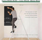 Dimoon 236''x23.6'' Peel and Stick Wallpaper Black Contact Paper - Image 2