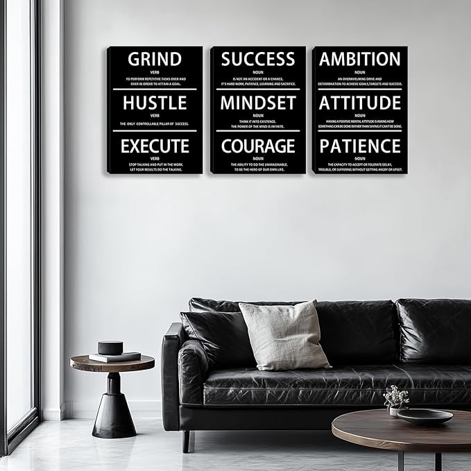 Motivational Wall Decor Paintings Inspirational Office Wall Decor Posters - Image 3