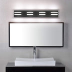 SOLFART Black Bathroom Light Fixtures 4 Lights Bathroom Vanity Light LED - Image 9