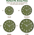 Wall Clock, Battery Operated, Modern Minimalist Design - Image 7