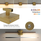 Rayogale 36 Inch Rechargeable Battery Operated Wall Sconce Set 2, 8000mAh - Image 3