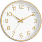 Roymnie Wall Clock, Silent Wall Clocks Battery Operated 8 Inch-Modern Non by Unknown