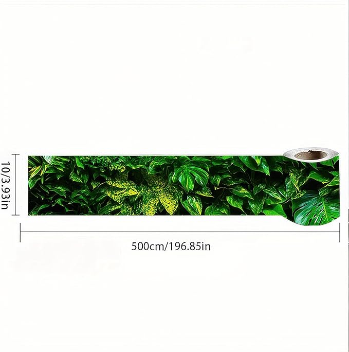 HOMETITUTE Wallpaper Border 4x196 Inch Peel and Stick Wall Border Wallpaper - Image 5