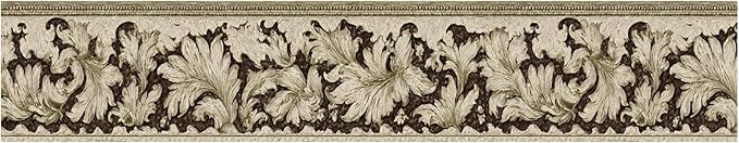 Grape Vine Wallpaper Border 196x4 Inch Peel and Stick Wall Border Purple Green - Image 2