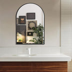Arched Bathroom Mirror for Wall, HD Glass Over Sink for Bathroom - Image 7