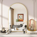 VooBang Arched Wall Mirror, 24 x 36 inch Arch Bathroom Mirror, Wall Mounted - Image 2