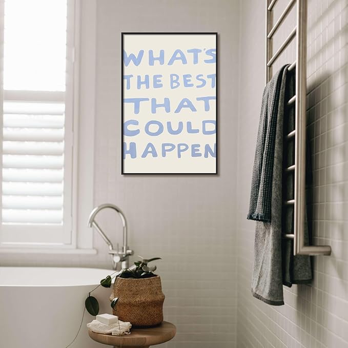 Daily Reminder Positive Canvas Wall Art, Positive Affirmations Wall Decor - Image 7