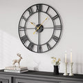 Cuspin 20 Inch Wall Clock Large Clock Battery Operated by Cuspin