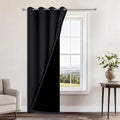 Yakamok 100% Blackout Curtains 96 Inches Long, 2 Thick Layers Heat and Full by Yakamok
