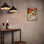 Vintage Framed Cocktail Canvas Wall Art, Retro Dice and Cards Poster Print - Image 6