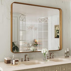 LOAAO 40X36 Inch Bathroom Mirror by LOAAO