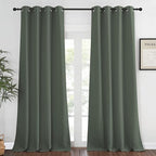 NICETOWN Blackout Curtain for Living Room 90 inch Long by NICETOWN