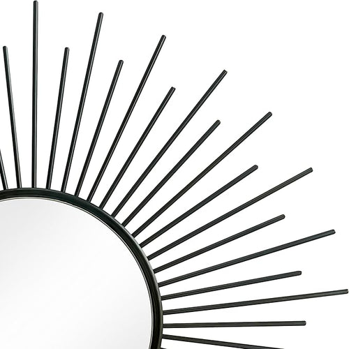 3 Pack Metal Mirrors for Wall Sunburst Wall Mirrors Home Décor Decorative - Image 2