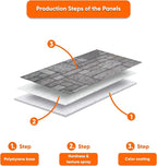 IZODEKOR 3D Brick Effect Wall Panels - Image 5