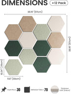 Fluxynara Hexagon Cork Board Alternative - Image 2