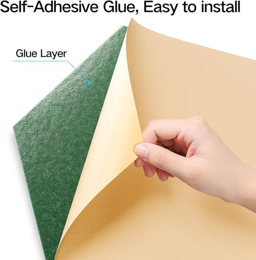 22 Pack Self-Adhesive Acoustic Panels 12" X 10" X 0.4" - Image 2