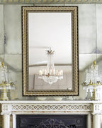 Black&Gold Framed Rectangle Bathroom Mirrors - Image 7