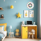 XFM Learning Clock for Kids Silent Non Ticking Battery Operated Colorful - Image 3