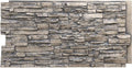EverStone Canyon Ridge Faux Stone Panel, 45 3/4"W x 24 1/2"H x 1 1/4"D by EkenaMillwork