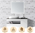 Peel and Stick Backsplash Tile Waterproof Removable PVC Wall Sticker 3D Faux - Image 8