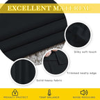 NICETOWN Black Out Sliding Door Curtain 102 inches Long, Grommet Thermal - Image 5