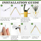 Jexine 8 Pcs Hanging Planters - Image 3