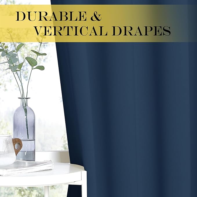 NICETOWN Blackout Curtain Drape 72 inch Long - Image 6