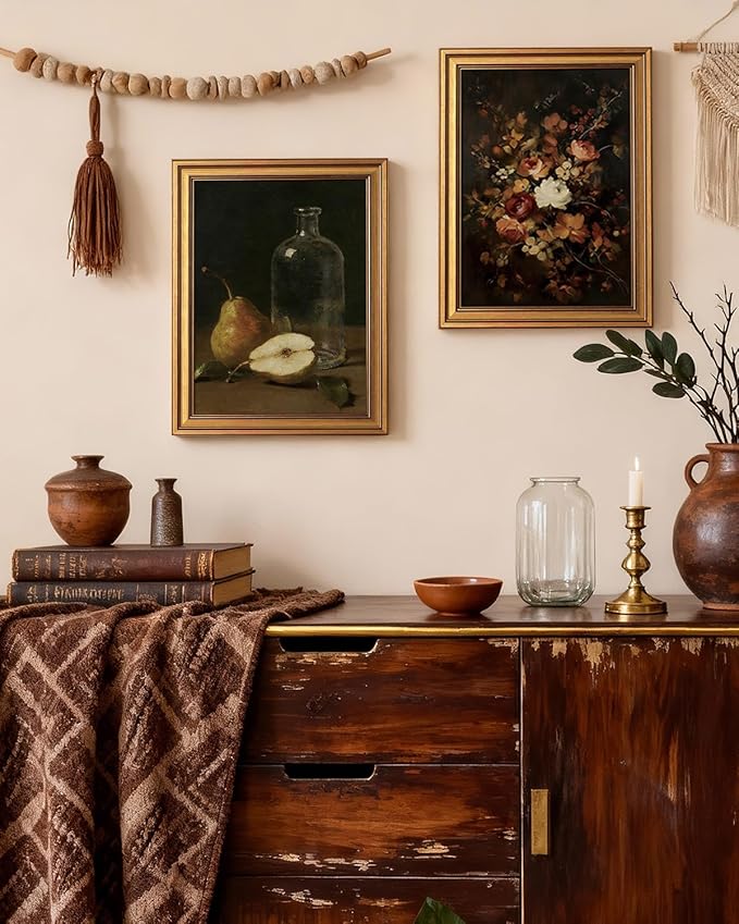 VIYYIEA Vintage Gold Framed Wall Art - Image 5