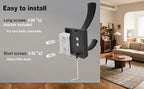 TOFIIGREM Black Hooks for Wall Towel Hooks, Heavy Duty Thick Aluminum Alloy - Image 7
