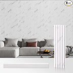 OUZUGIE WPC Acoustic Slat Wall Paneling, Living Room, TV Background, Study Room by OUZUGIE