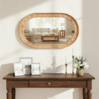 Wood Bathroom Mirror, 30 x 18 Inch Wood Wall Mirror - Image 10