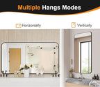 Delma Bathroom Vanity Mirror, High-Definition Bathroom Mirror, Versatile - Image 7