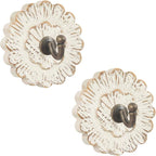 Weysat 2 Pcs Vintage Hooks for Wall Wood Farmhouse Towel Hooks Shabby Chic Wall by Weysat